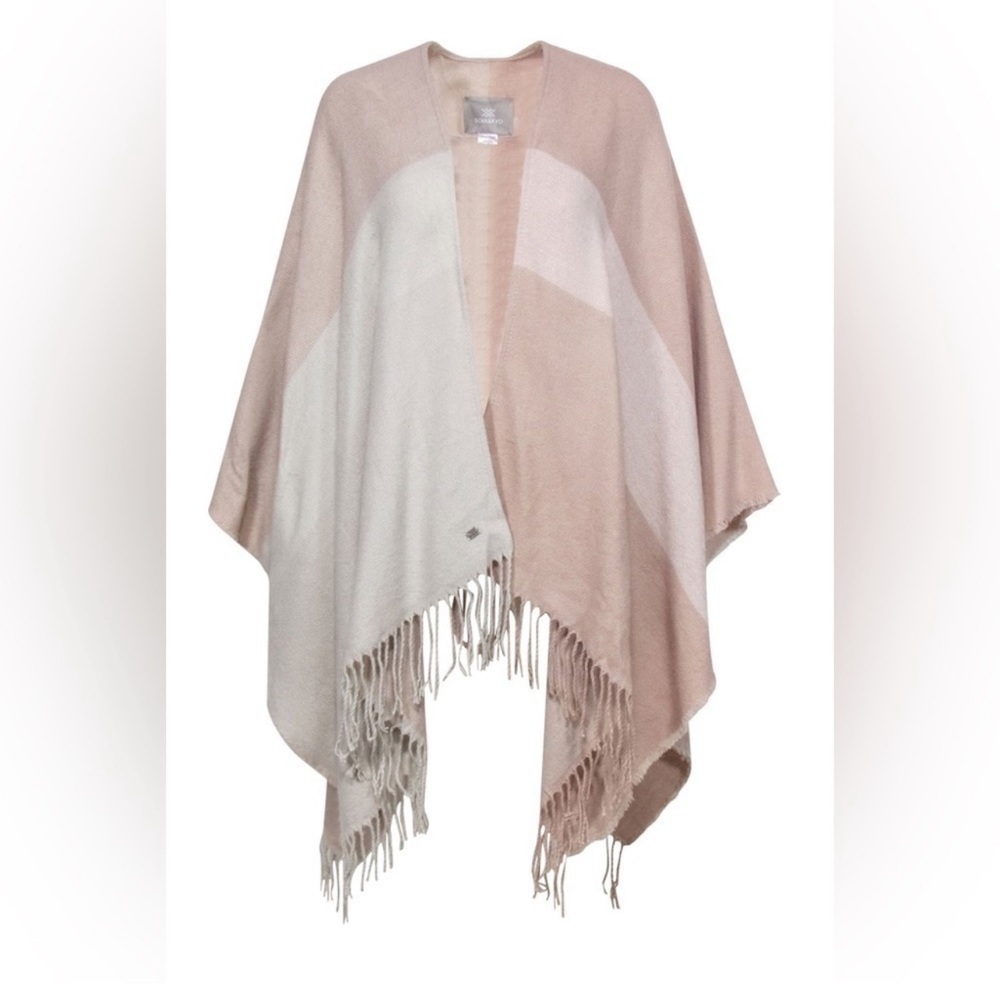 Soia & Kyo Colorblock Open Cardigan / Shawl